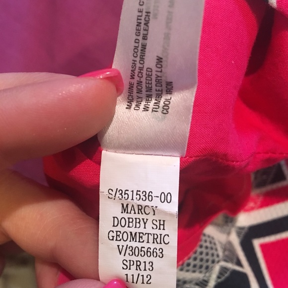 GAP Marcy Dobby Geometric Dress - Picture 3 of 5